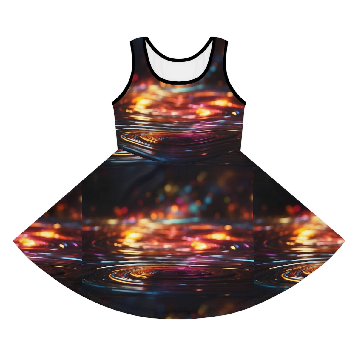 Girls' Sleeveless Sundress (AOP)
