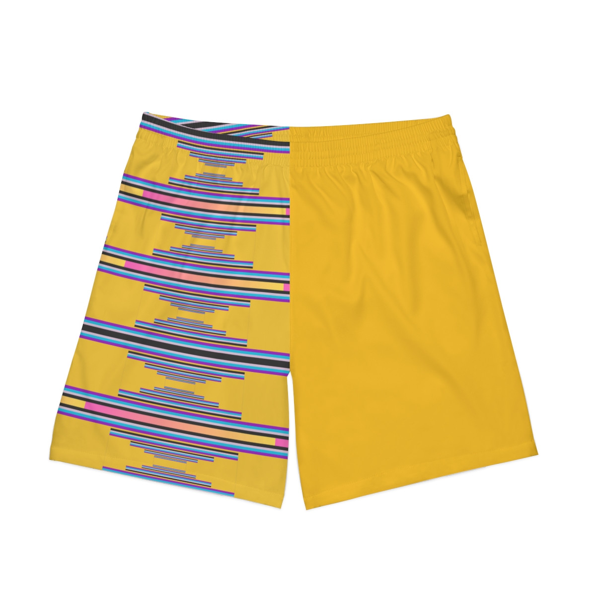 Men's Elastic Beach Shorts (AOP)