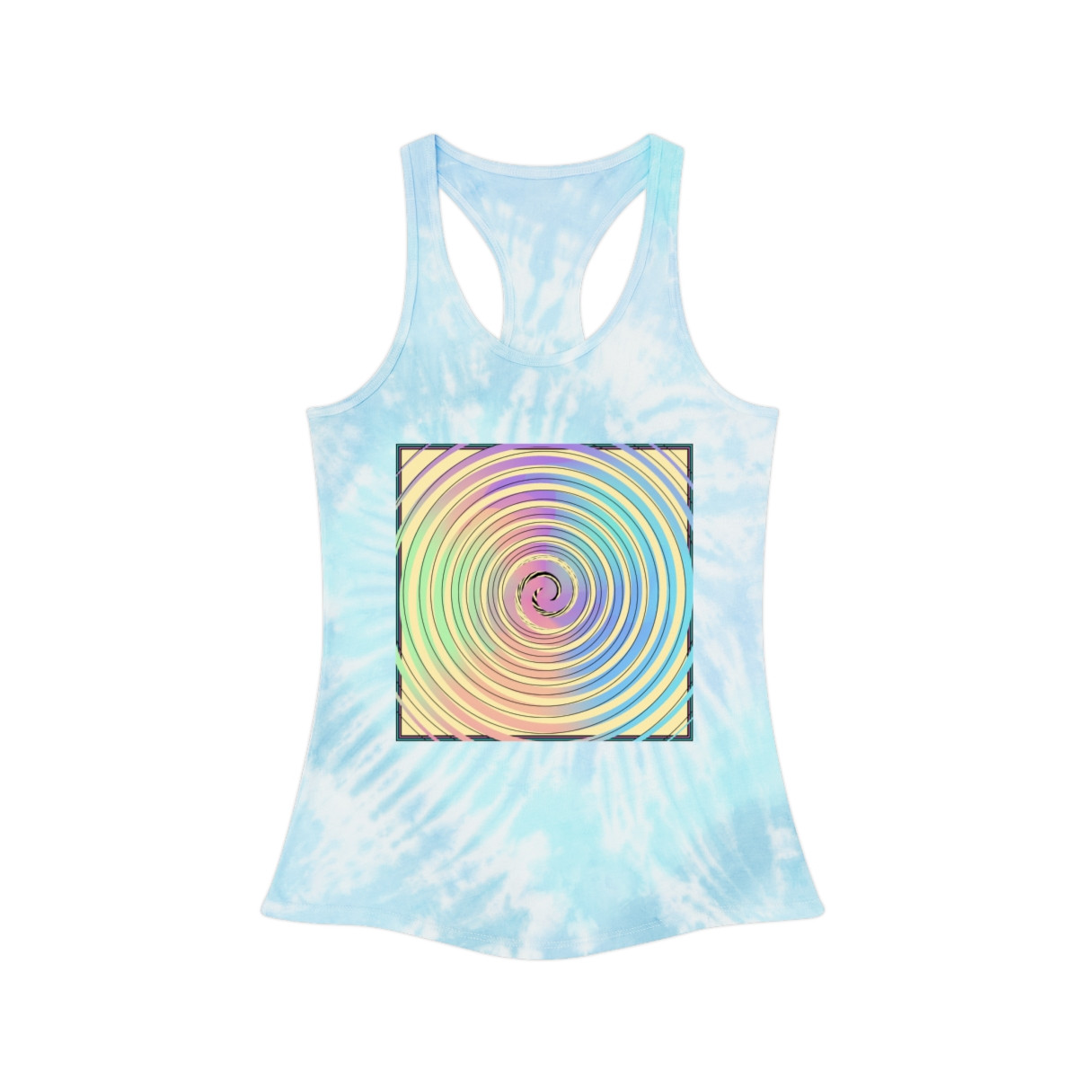 Tie Dye Racerback Tank Top