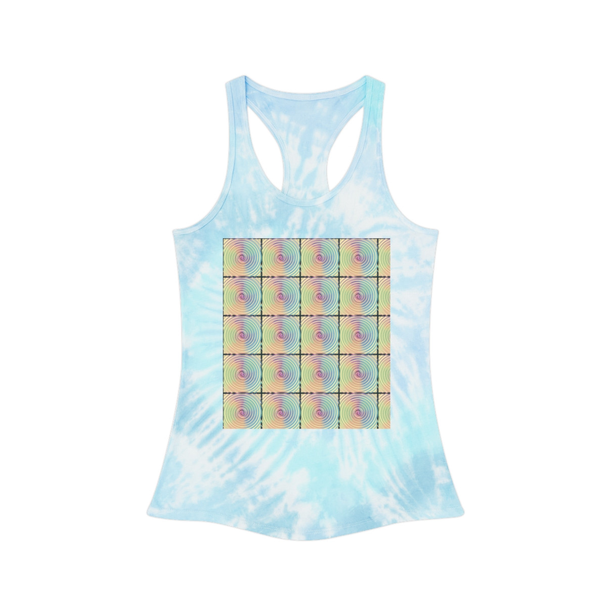 Tie Dye Racerback Tank Top