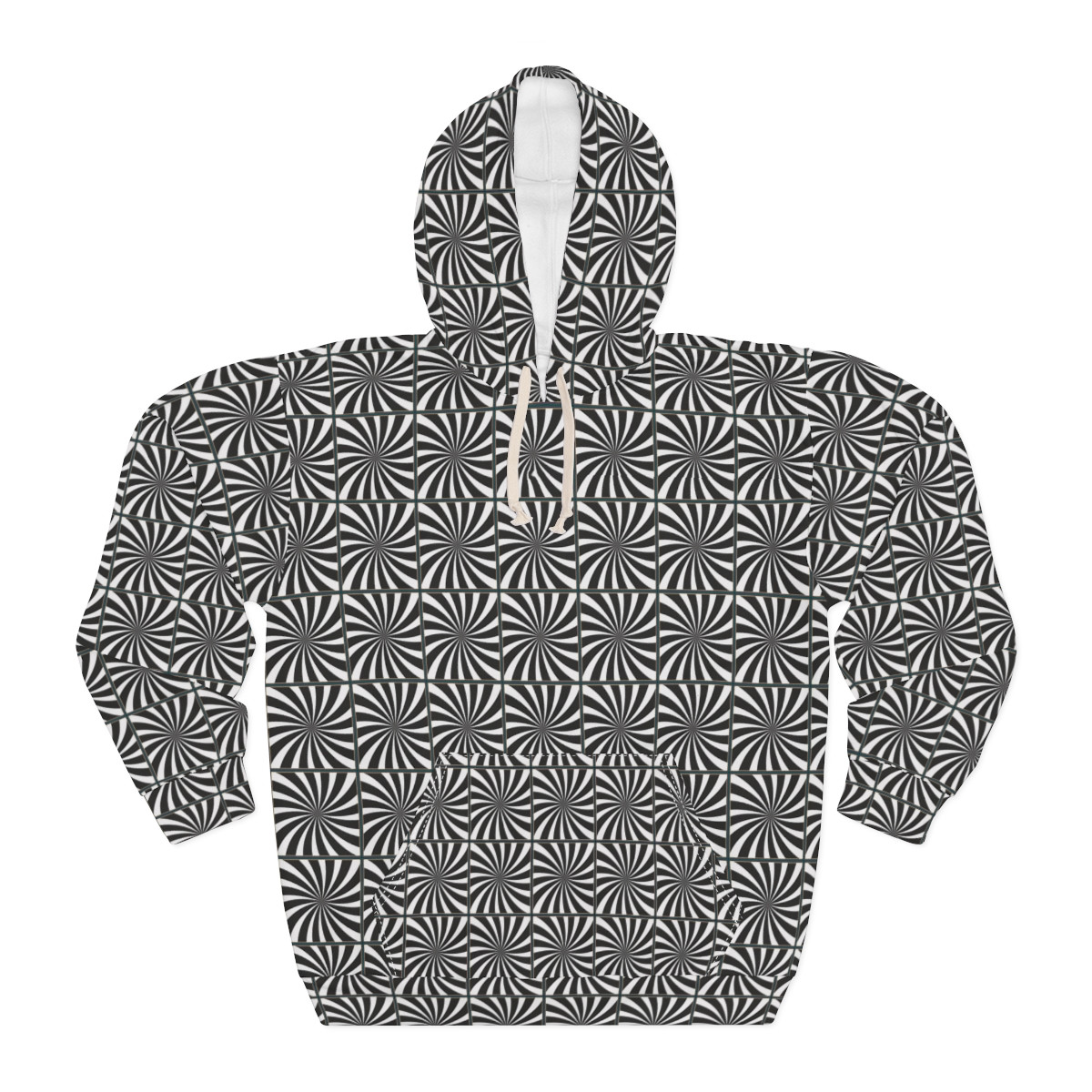 Spiral Unisex Pullover Hoodie (AOP)