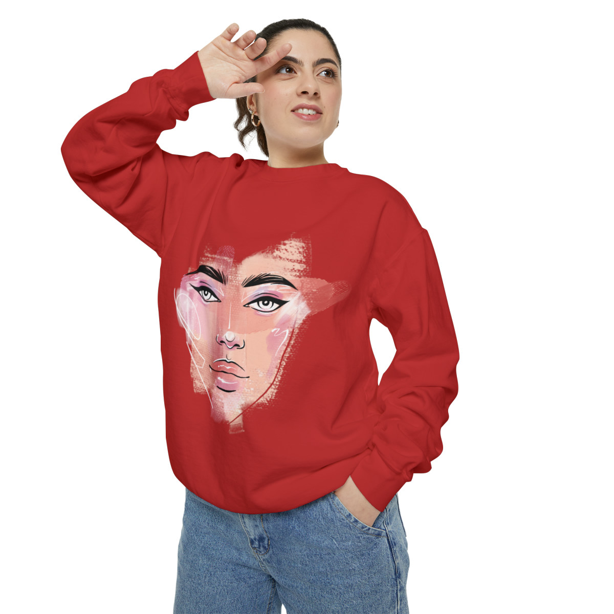 Unisex Garment-Dyed Sweatshirt