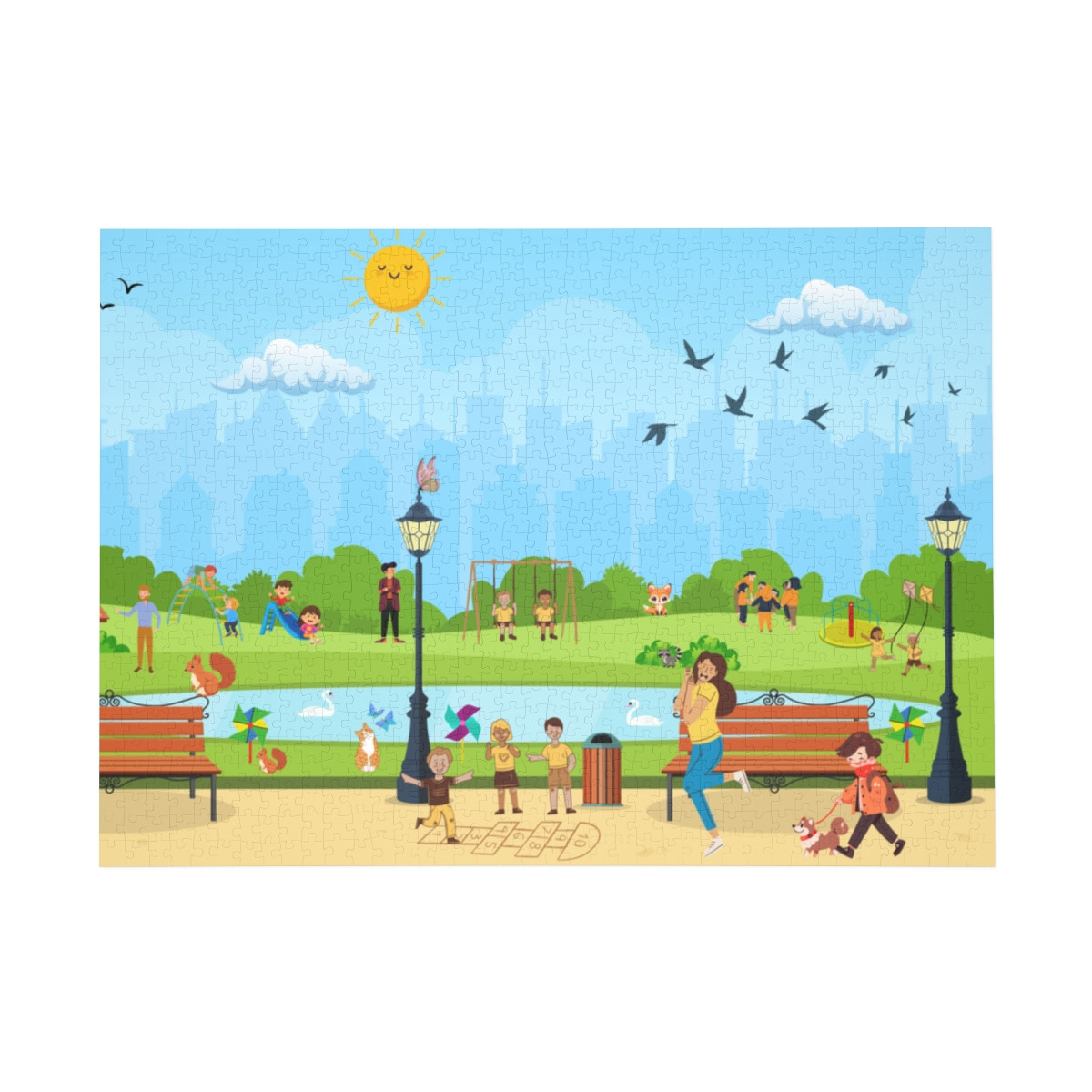 Puzzle (96, 252, 500, 1000-Piece)