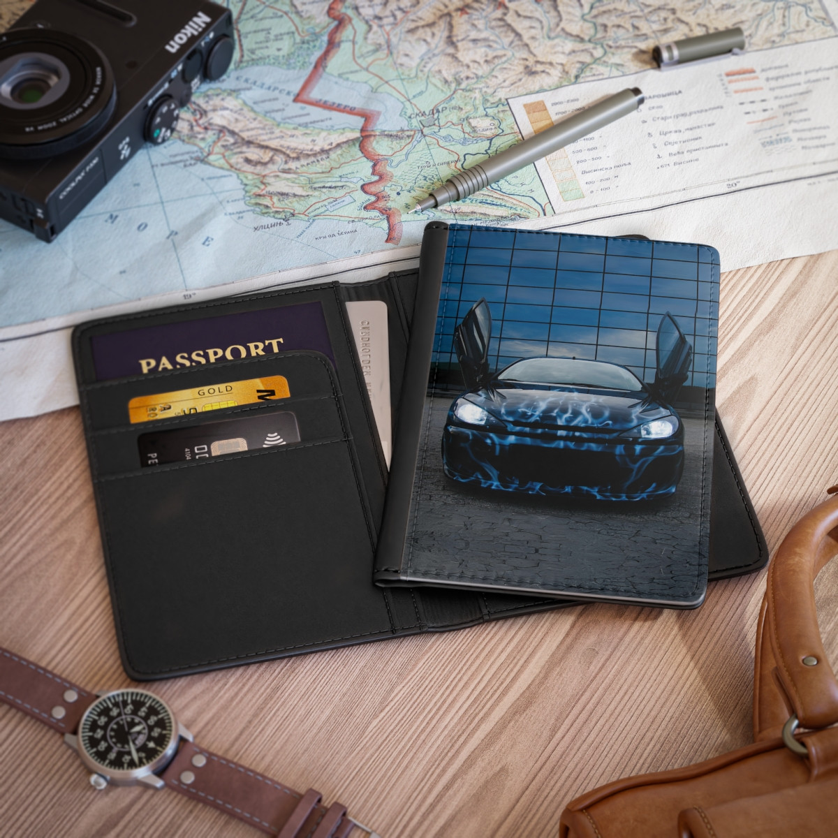 Car tunning Passport Cover