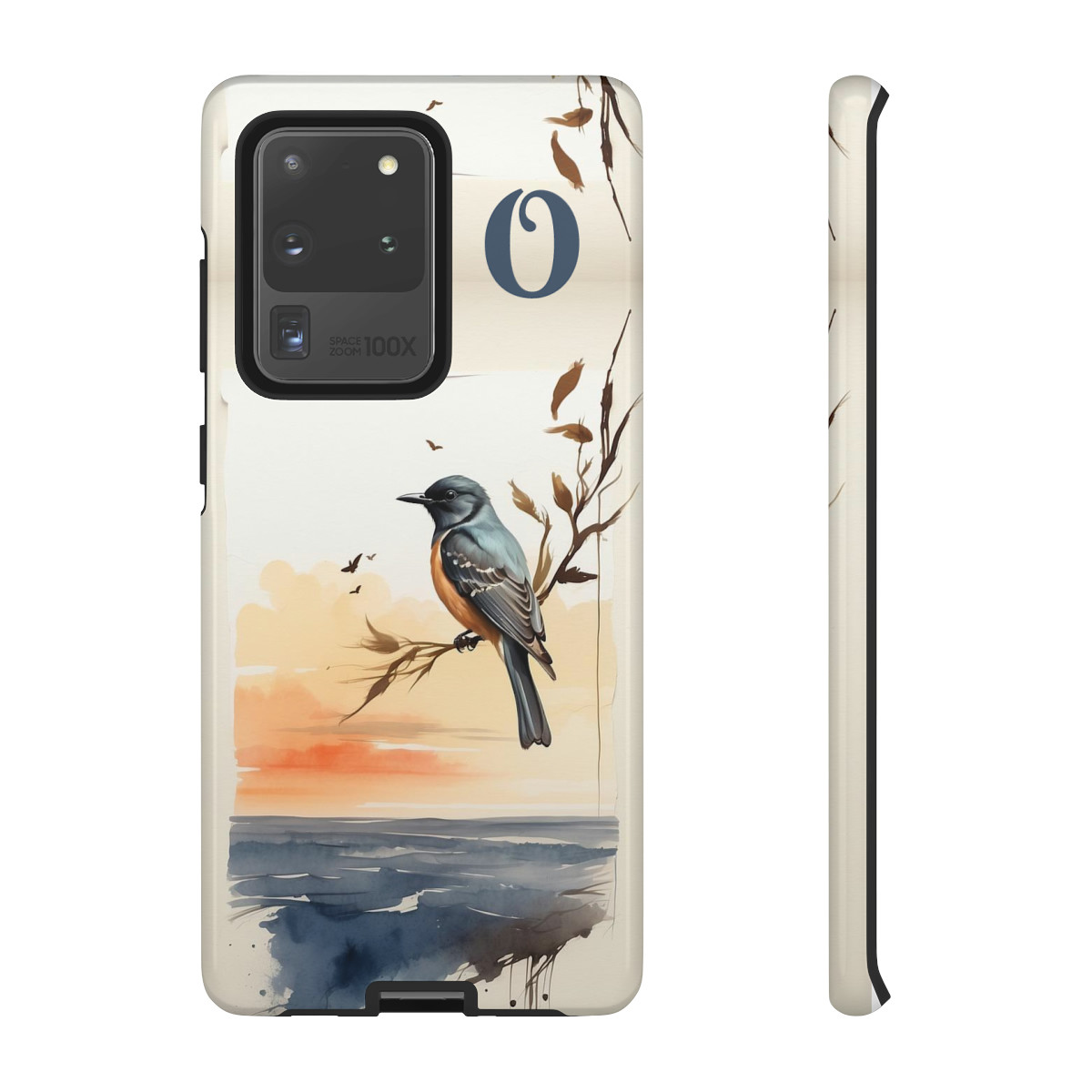 Bird over the sea Tough Cases letter "O"