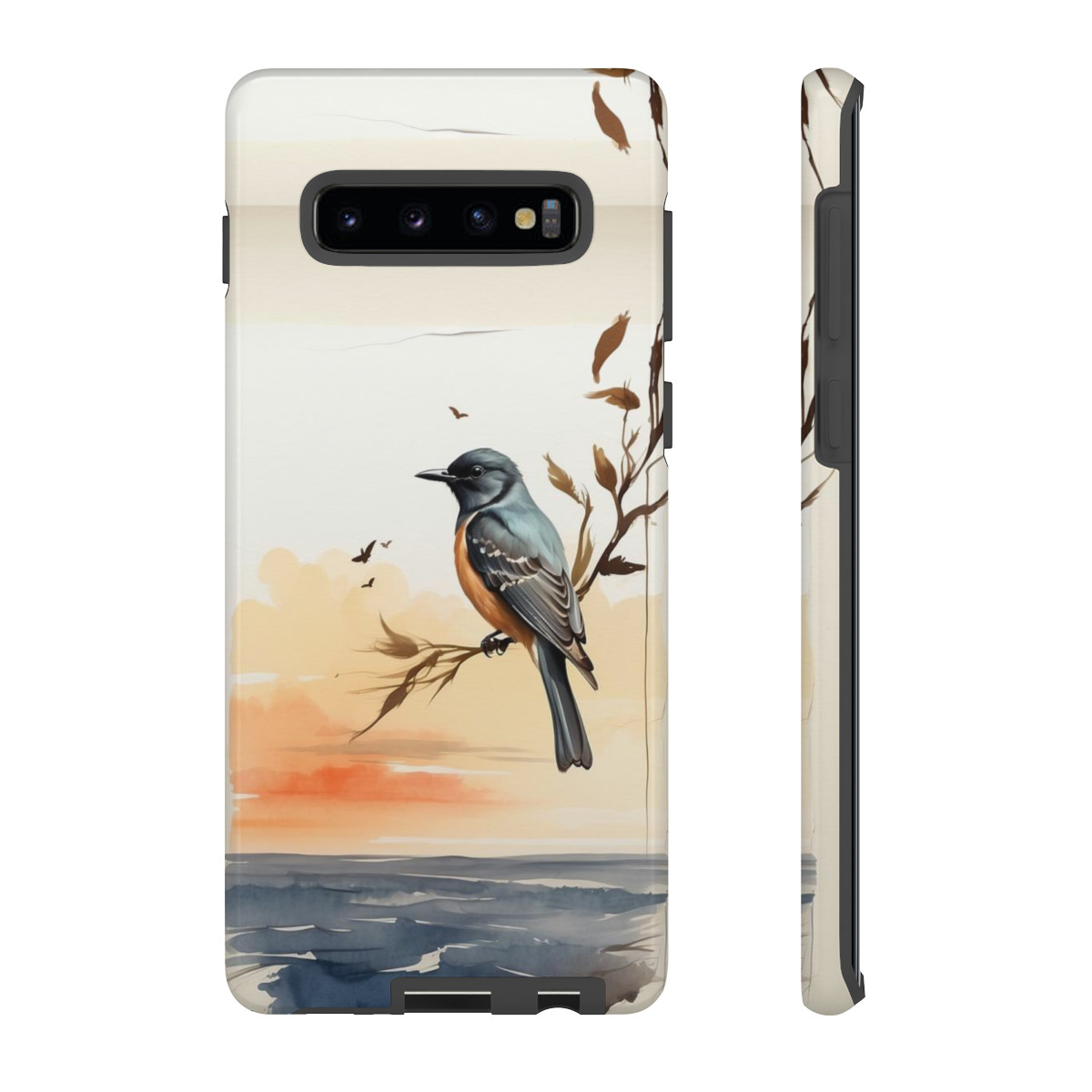 Bird over the sea Tough Cases