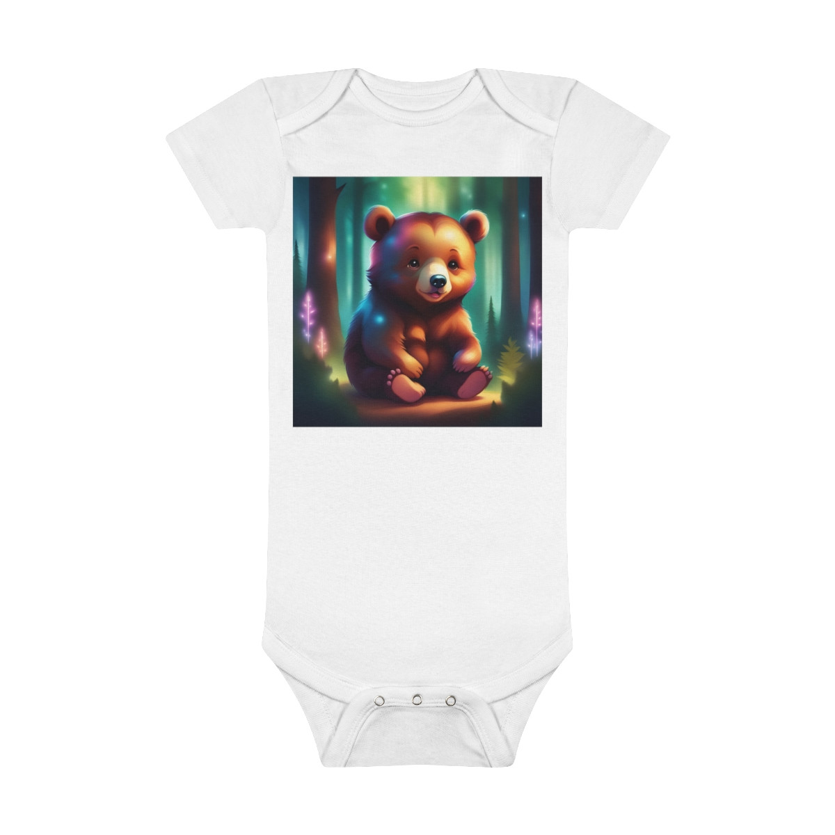 Little bear Onesie® Organic Baby Bodysuit