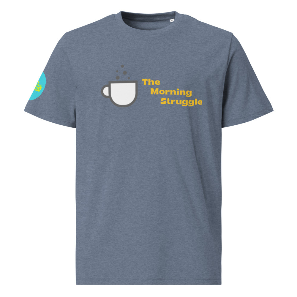 Unisex organic cotton t-shirt - Blue