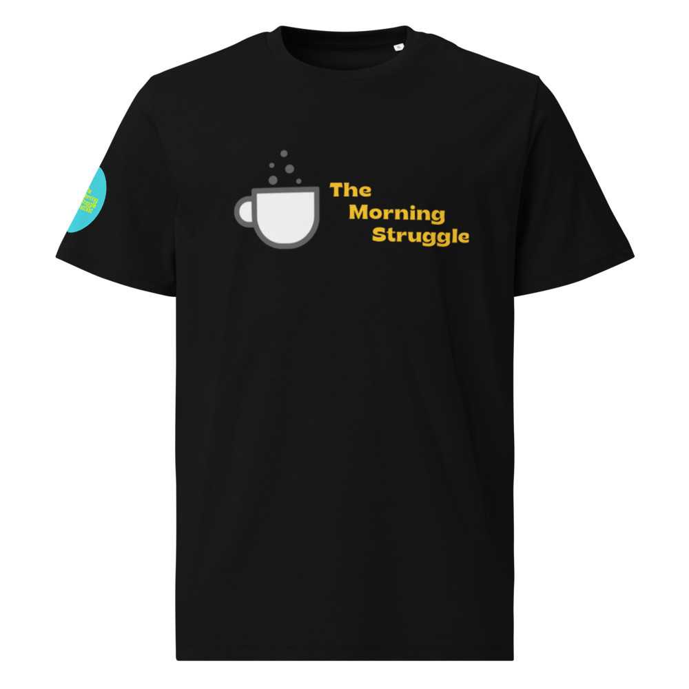 Unisex organic cotton t-shirt - Black