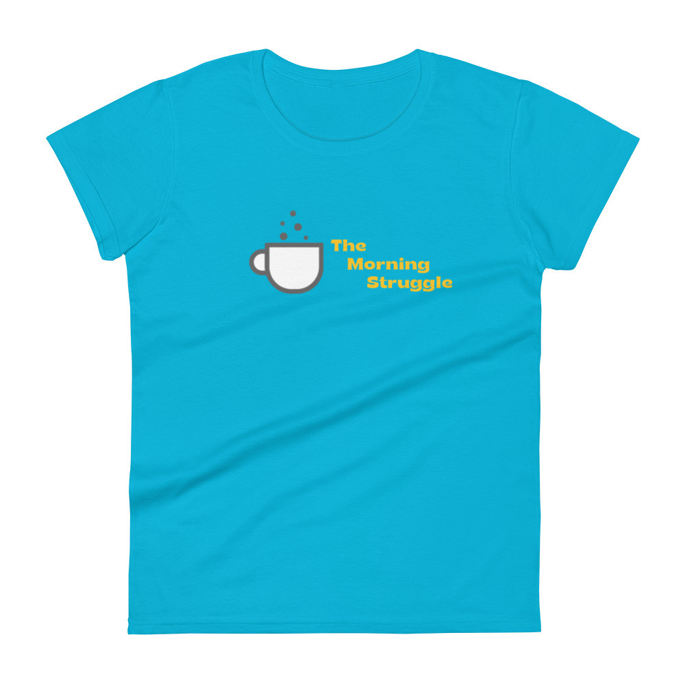 Women's short sleeve t-shirt - Blue