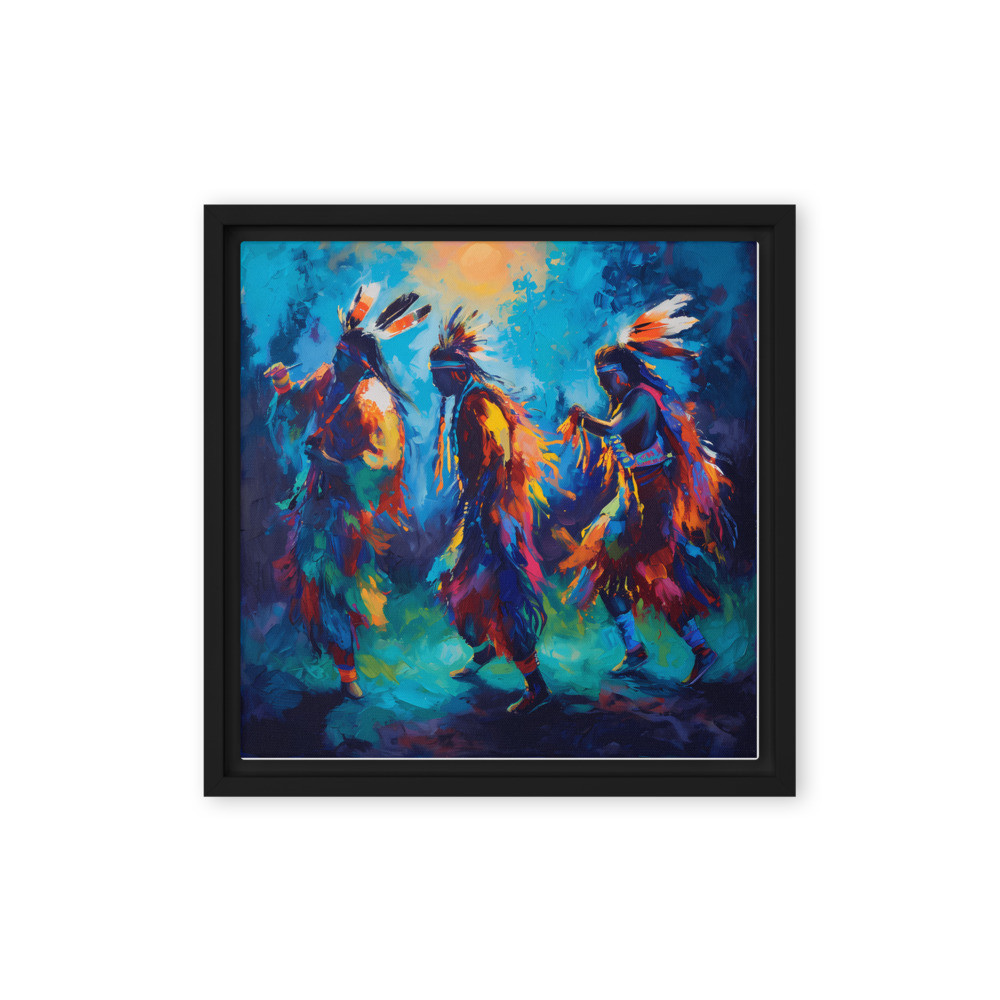 The Dance - Framed Canvas