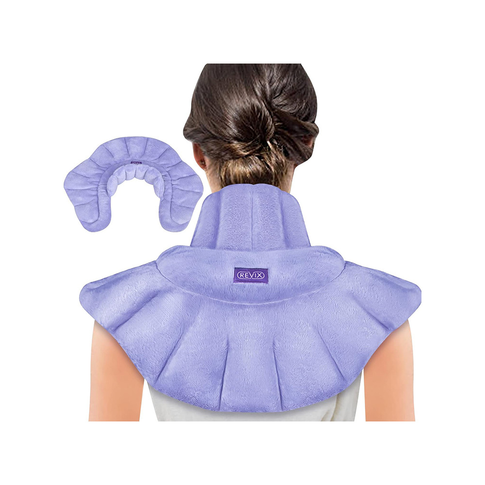 REVIX Microwave Heating Pad for Neck Shoulders and Back Pain Relief with Moist Heat