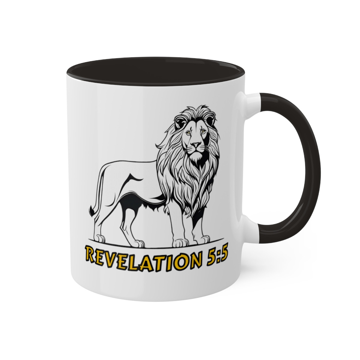 REVELATION 5:5 LION MUG, 11oz