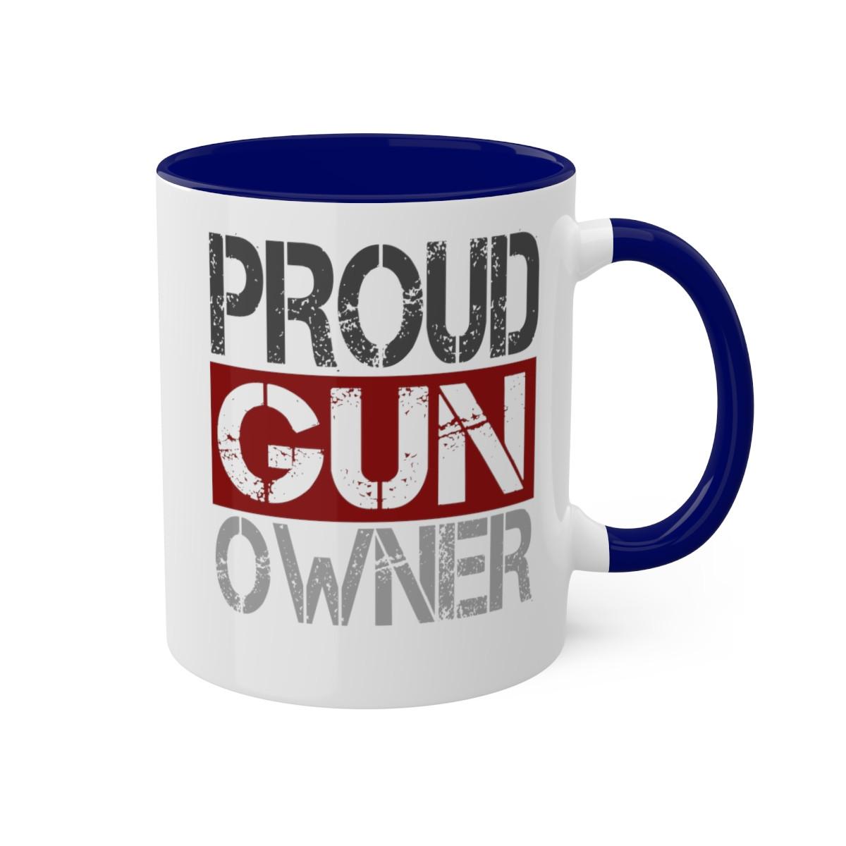 PROUD GUN OWNER MUG, 11oz