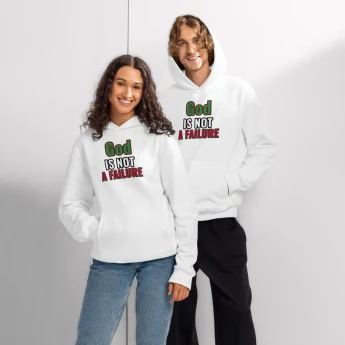 God isn't a Failure Oversized heavyweight hoodie