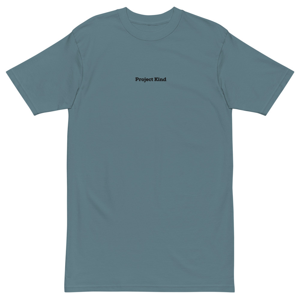 Men’s premium Project Kind heavyweight tee