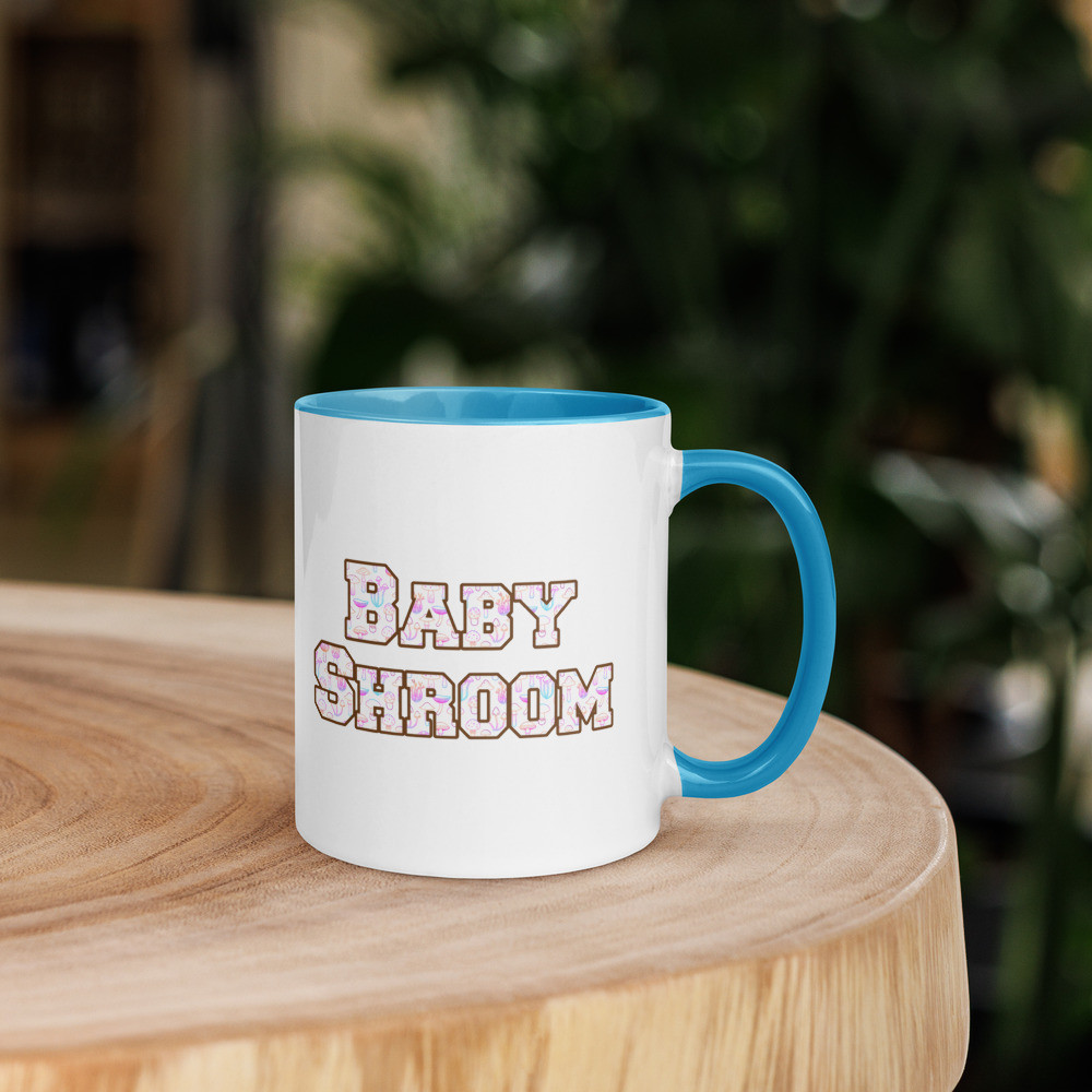 Baby Shroom Mug with Color Inside