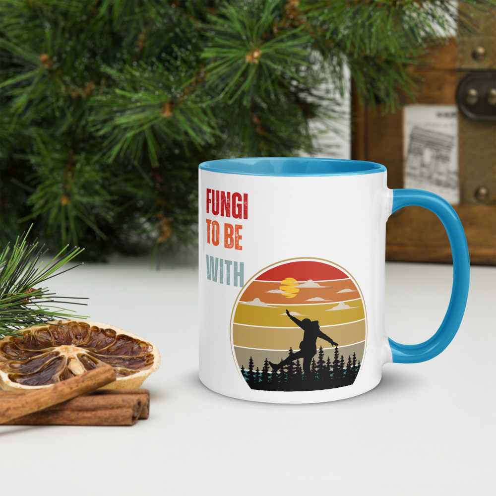 Fungi To Be With Mug with Color Inside