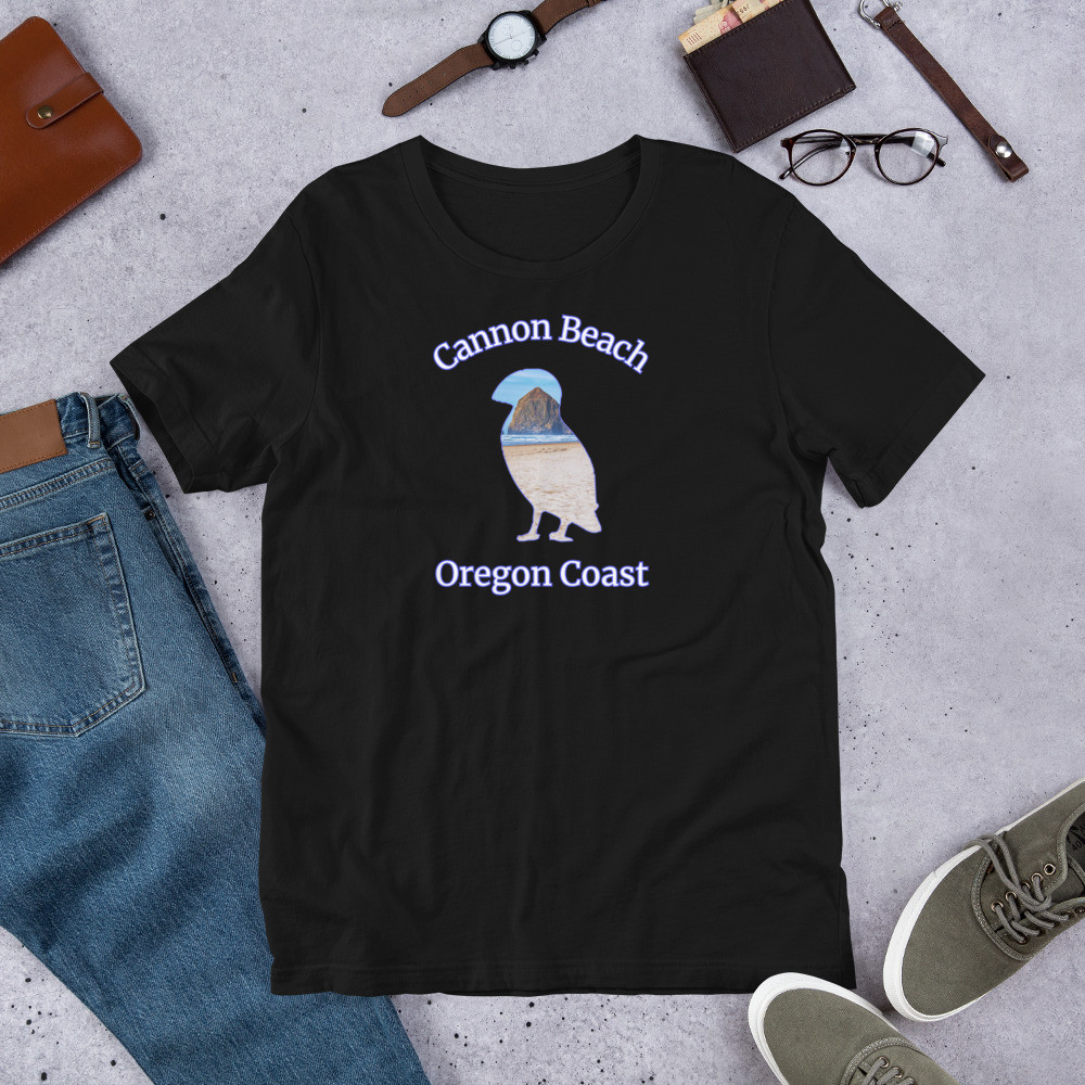 Oregon Coast Puffin Unisex t-shirt