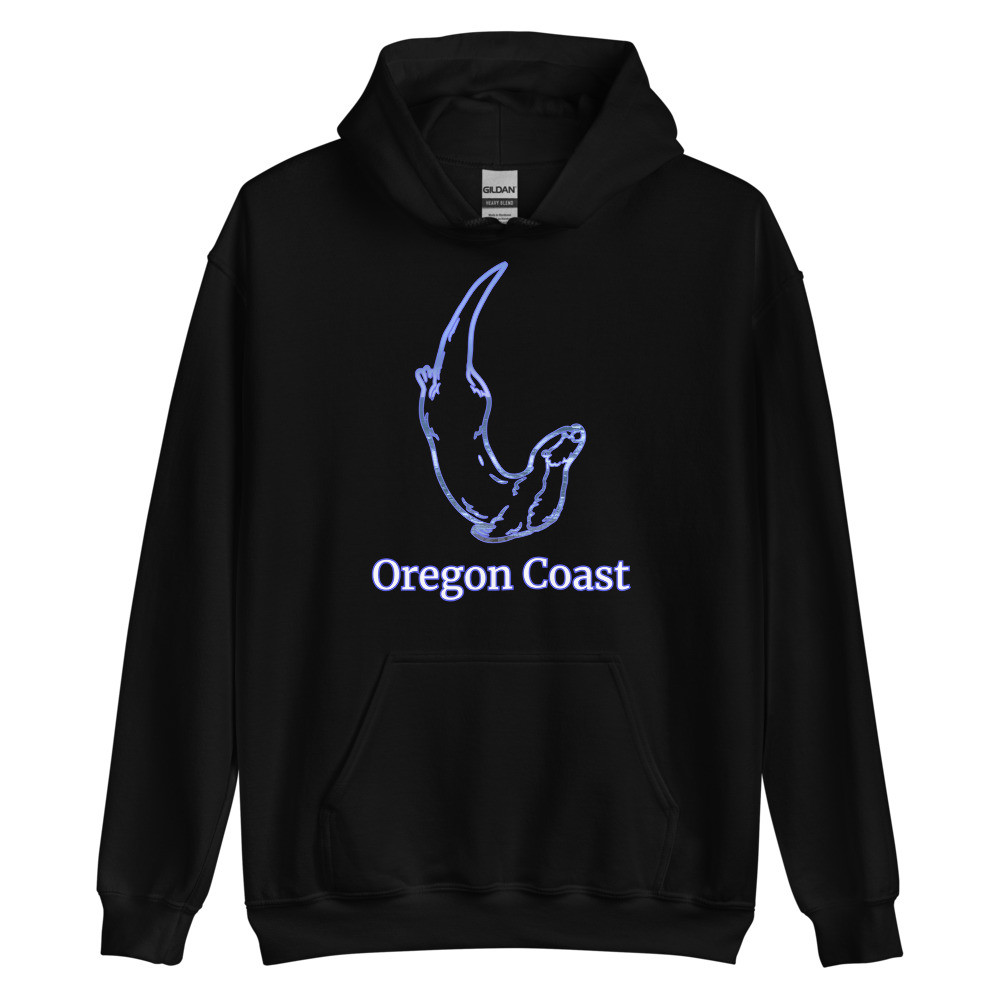 Oregon Coast Sea Otter Unisex Hoodie