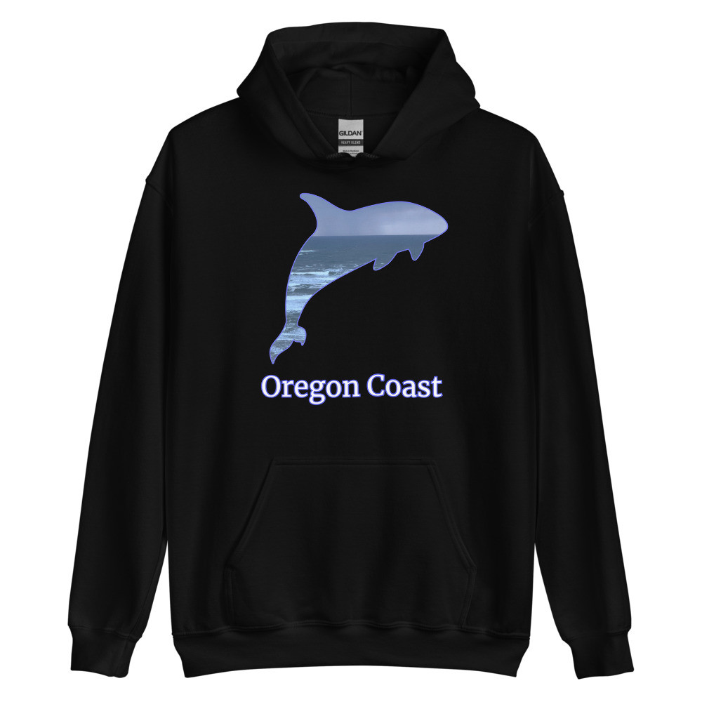 Oregon Coast Orca 2 Unisex Hoodie