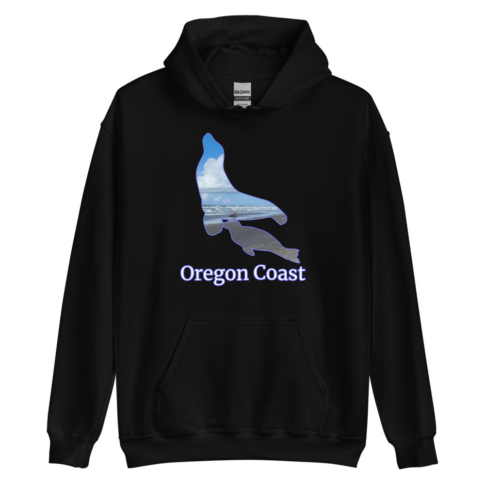 Oregon Coast Sea Lions Unisex Hoodie