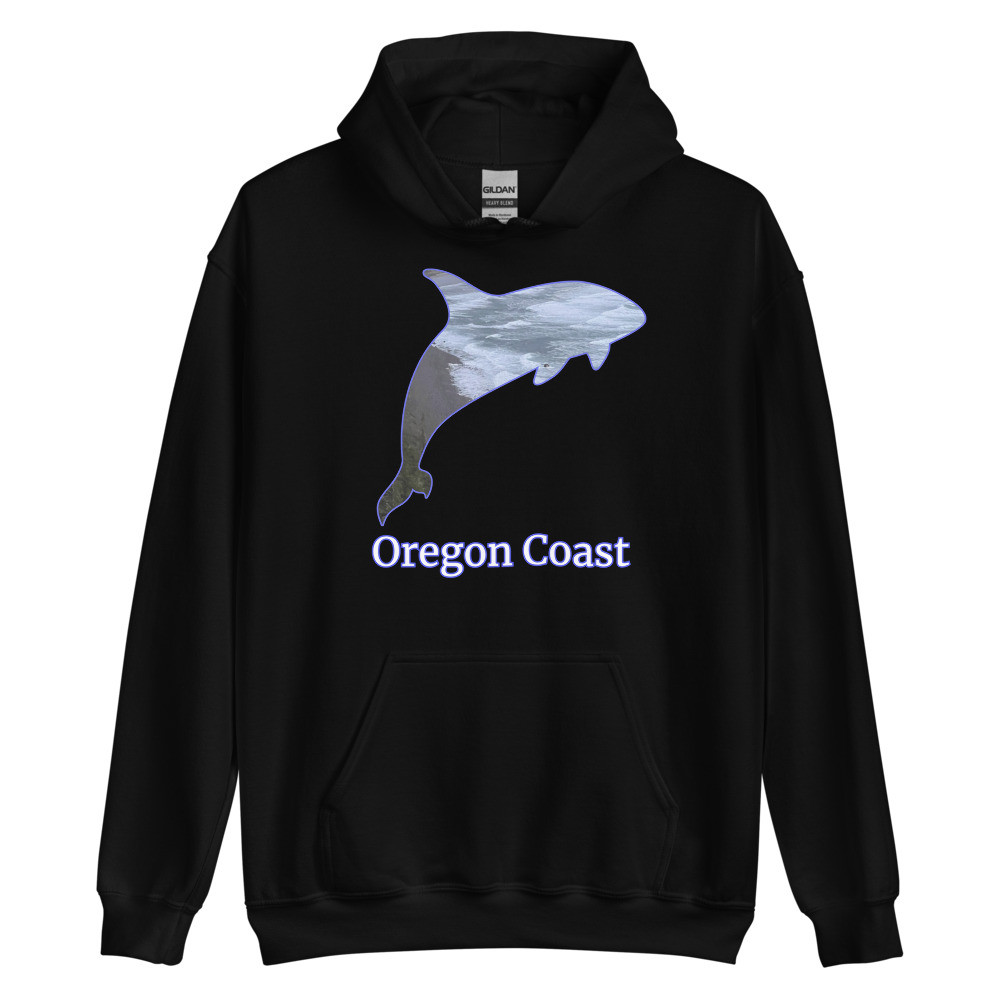 Oregon Coast Orca Unisex Hoodie