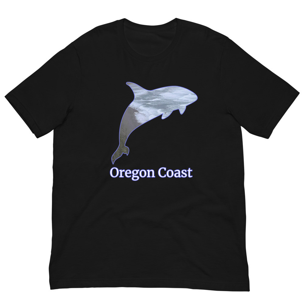 Oregon Coast Orca Unisex t-shirt