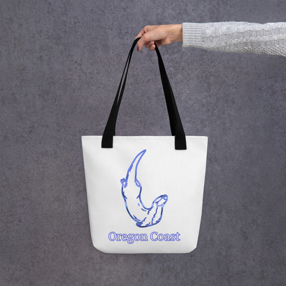 Oregon Coast Sea Otter Tote bag