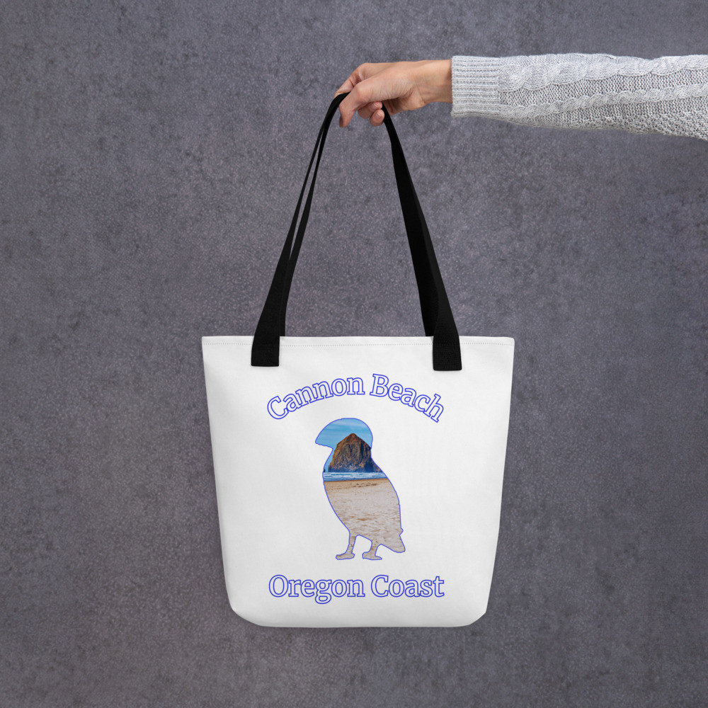 Oregon Coast Puffin Tote bag