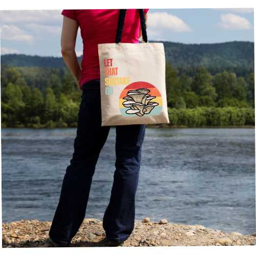 Let That Shiitake Go Tote bag