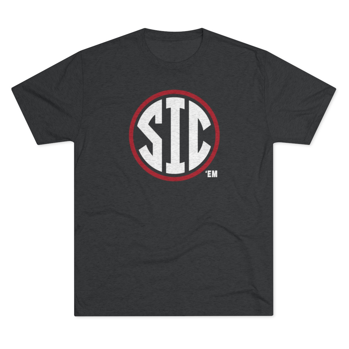 Sic 'EM SEC T-Shirt | Unisex Tri-Blend Crew Tee
