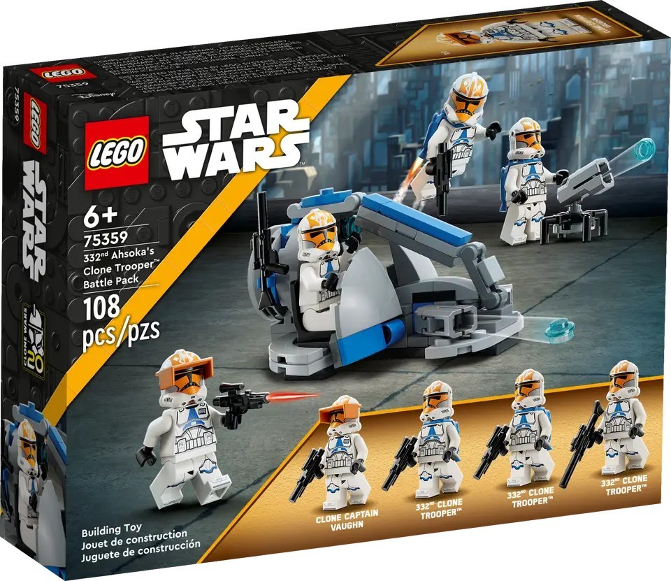 332nd Ahsoka's Clone Trooper Battle Pack 75359 (Retired Set)