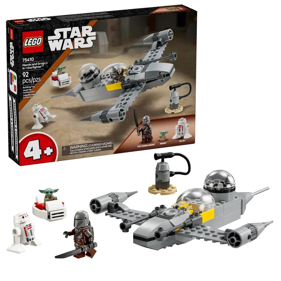 Mando and Grogu's N-1 Starfighter 75410