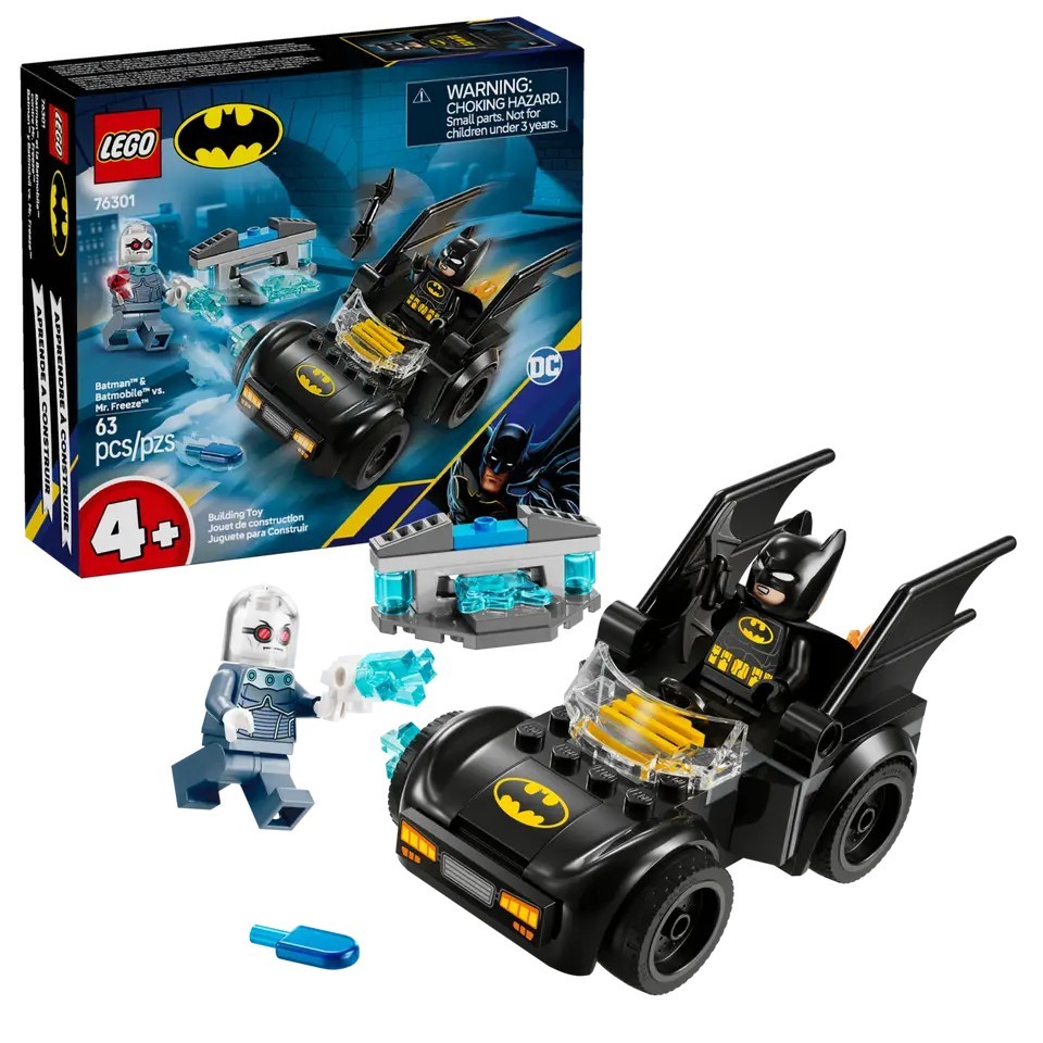 Batman and Batmobile vs Mr. Freeze 76301