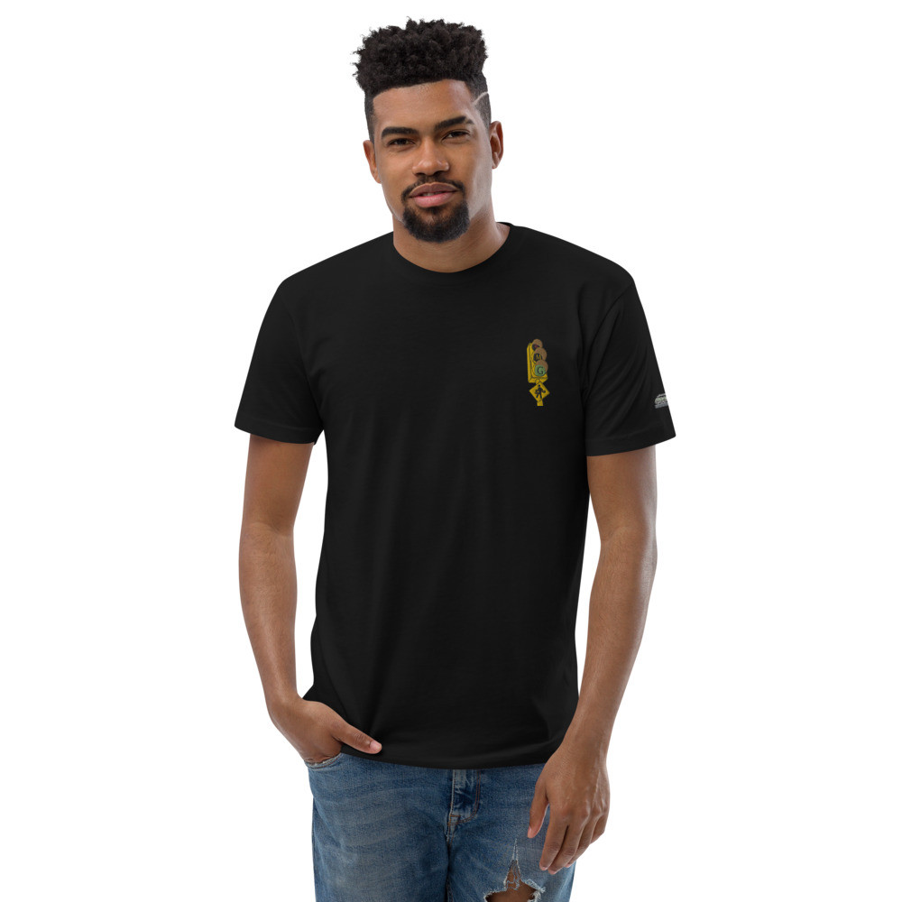 Embroidered Green Light T-shirt T