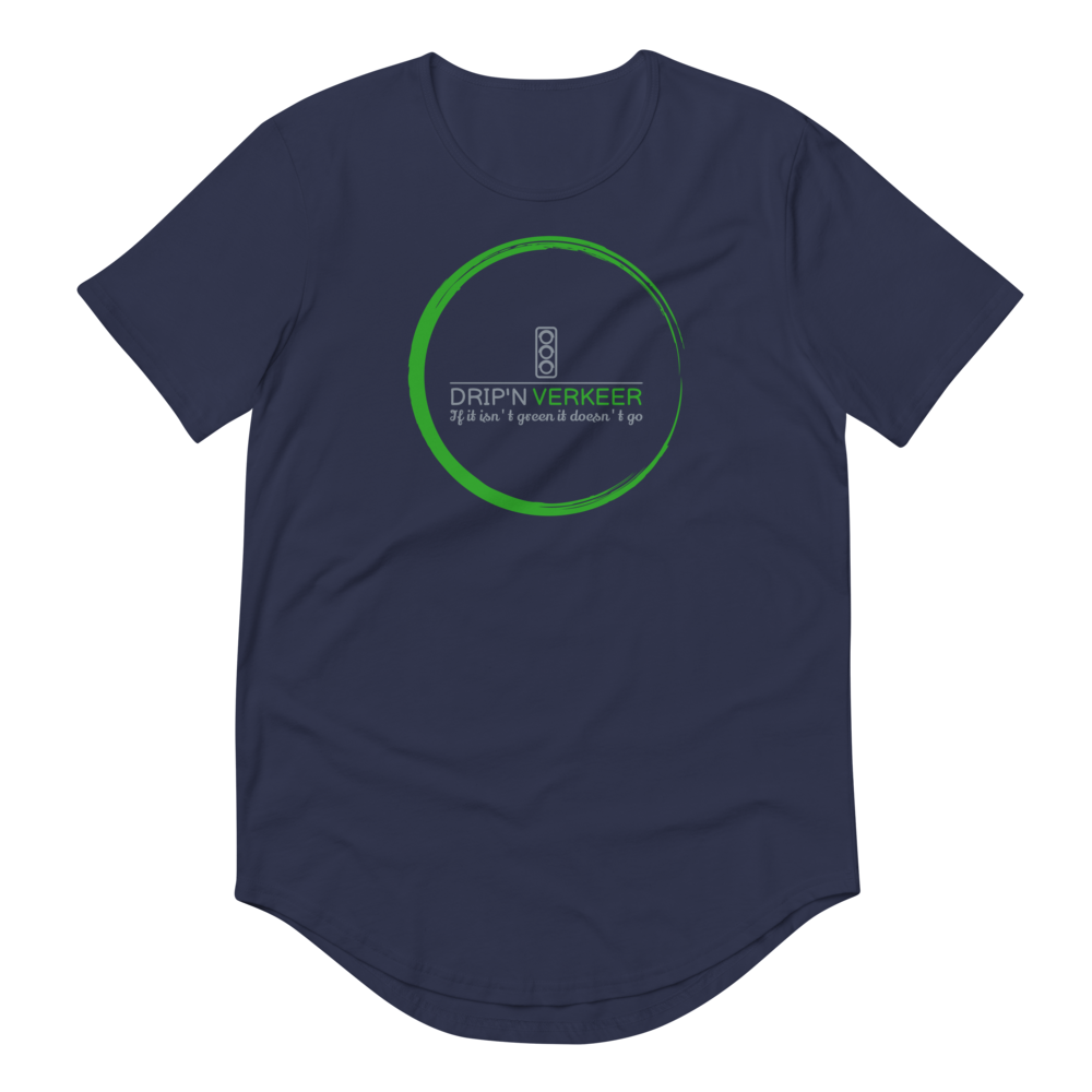 Men's Curved Hem Drip'n Verkeer T-Shirt