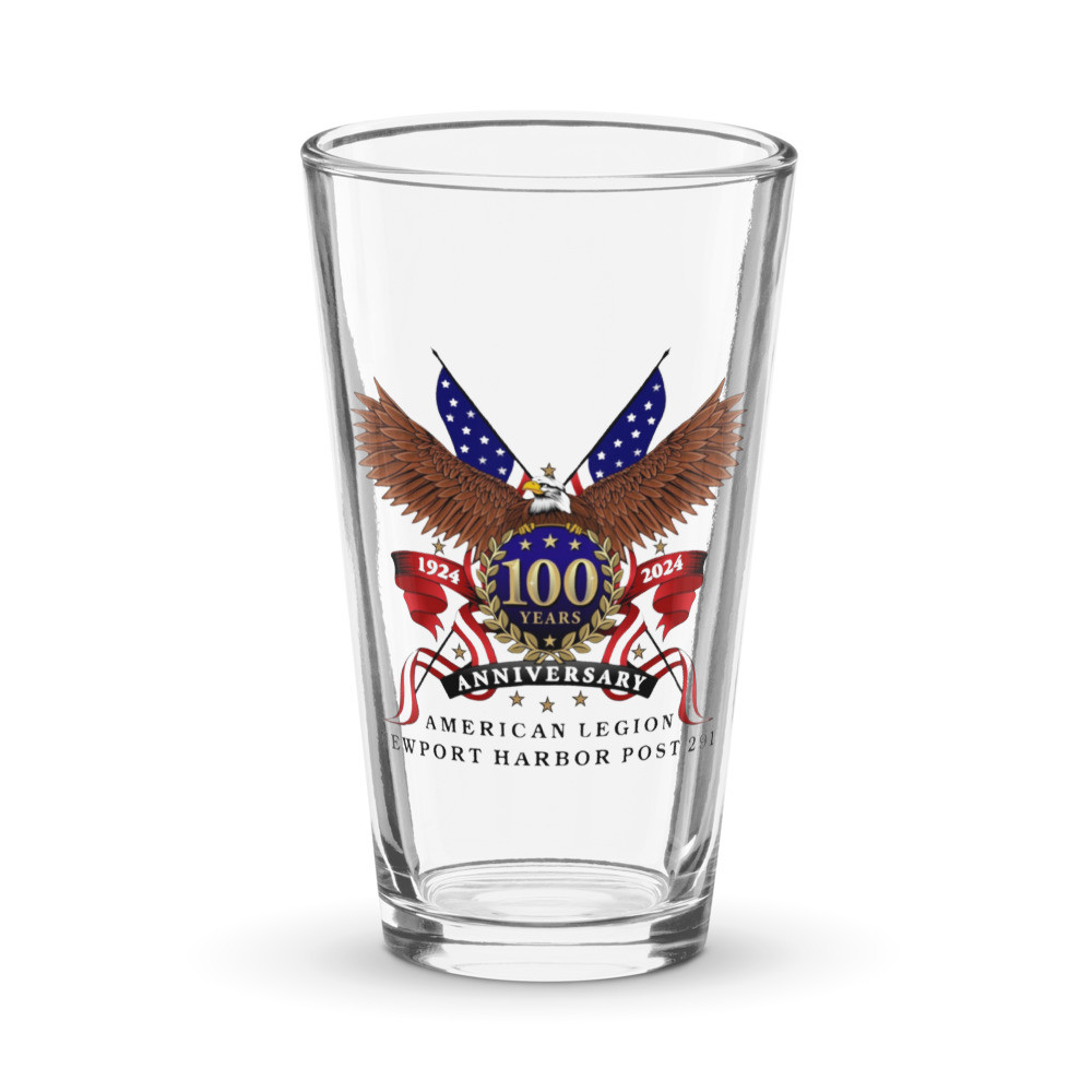 Shaker pint glass