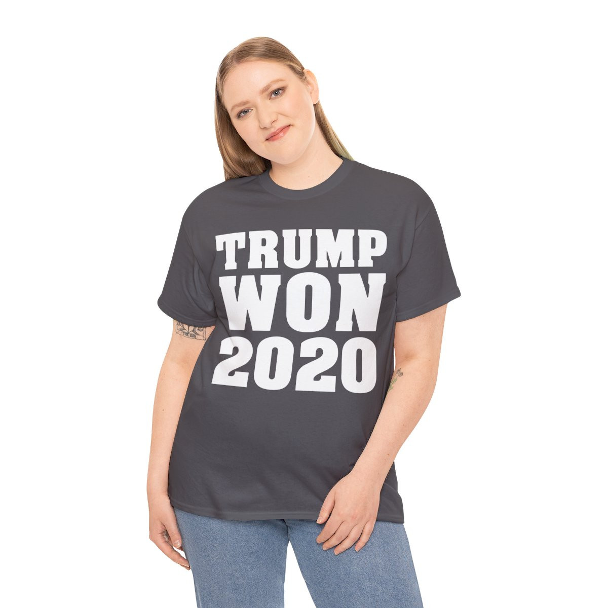 Trump Won 2020 short Sleeve Tee