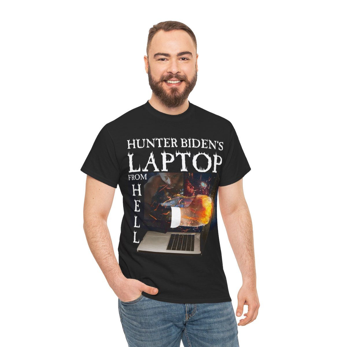 Hunter Biden's Laptop from Hell  Short Sleeve Tee
