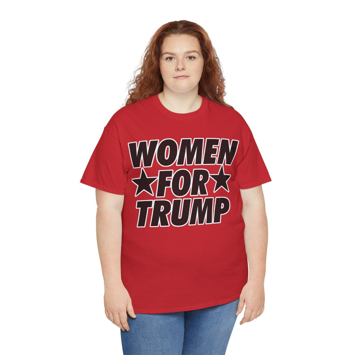 Women For Trump Unisex Heavy Cotton Tee
