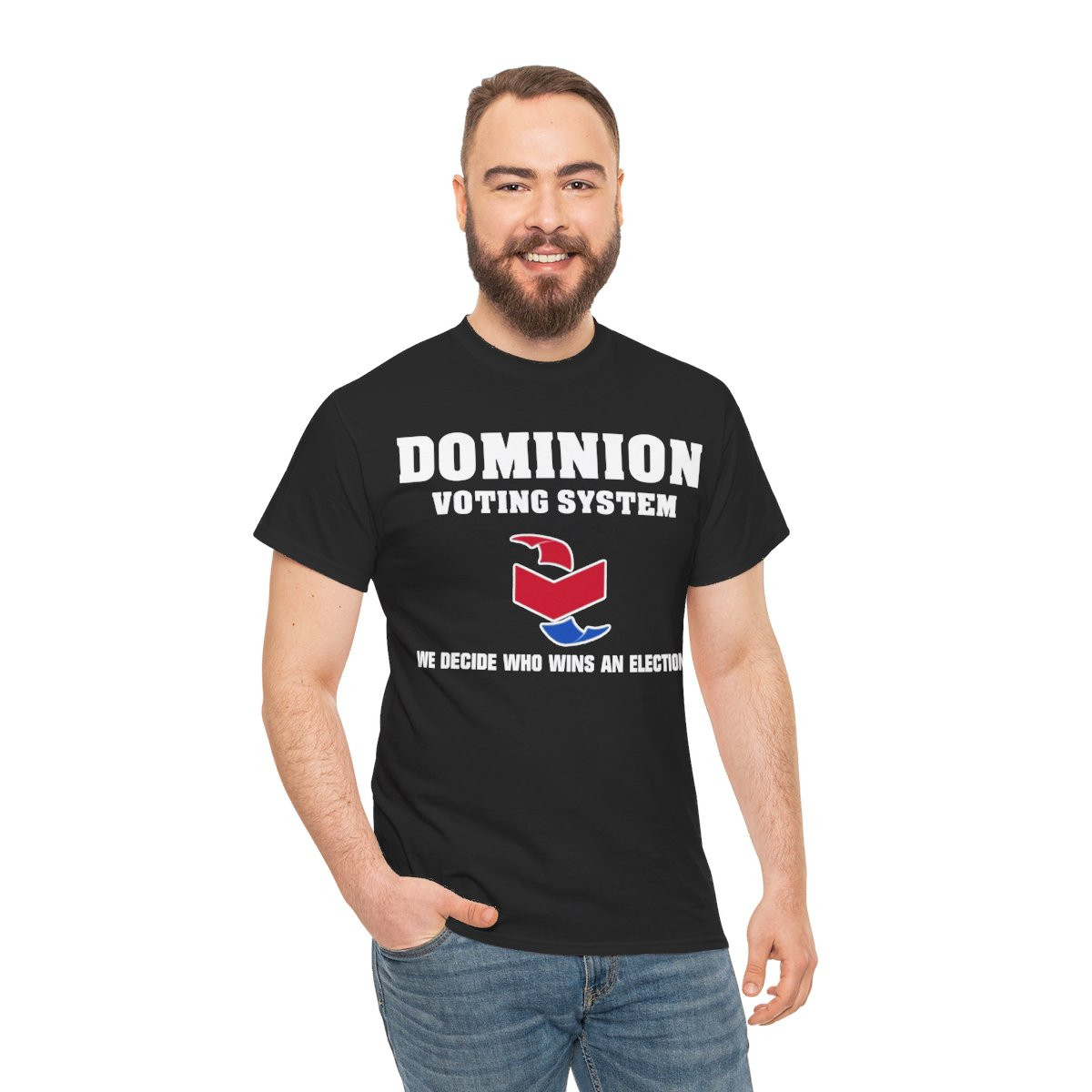 Dominion - We Decide Who Wins Elections unisex Short Sleeve Tee