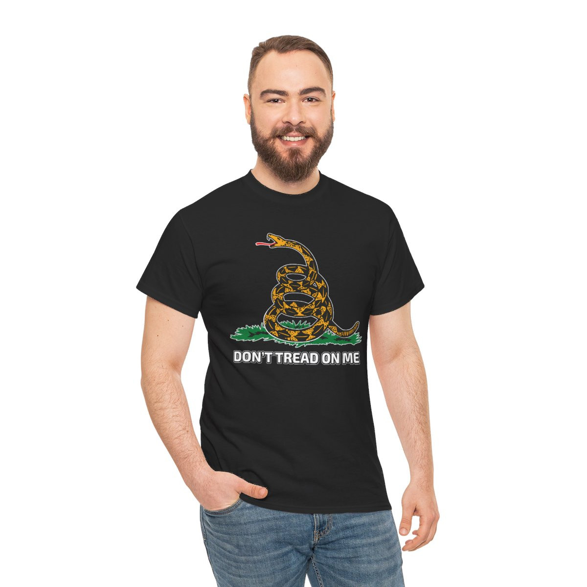 Don't Tread On Me Unisex Heavy Cotton Tee