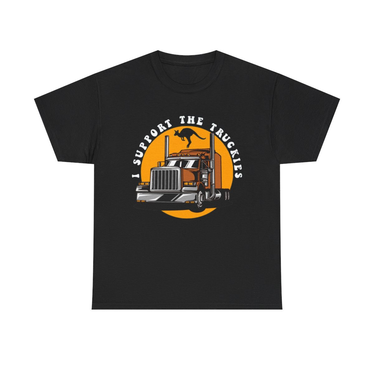 I support the  Truckies Fighting for Freedom across Australia Sleeve Tee