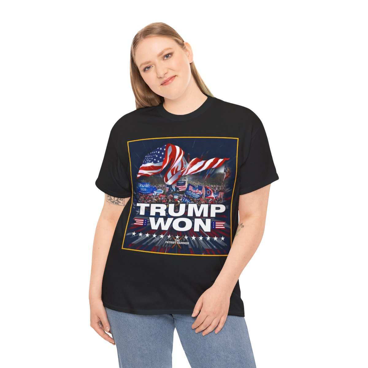 Trump Won 2020  Unisex Heavy Cotton Tee