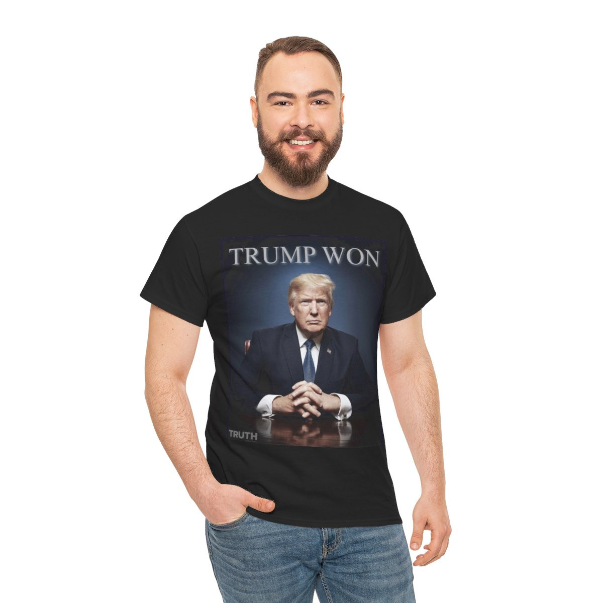 Trump Won Truth  2024  Men's Short Sleeve Tee