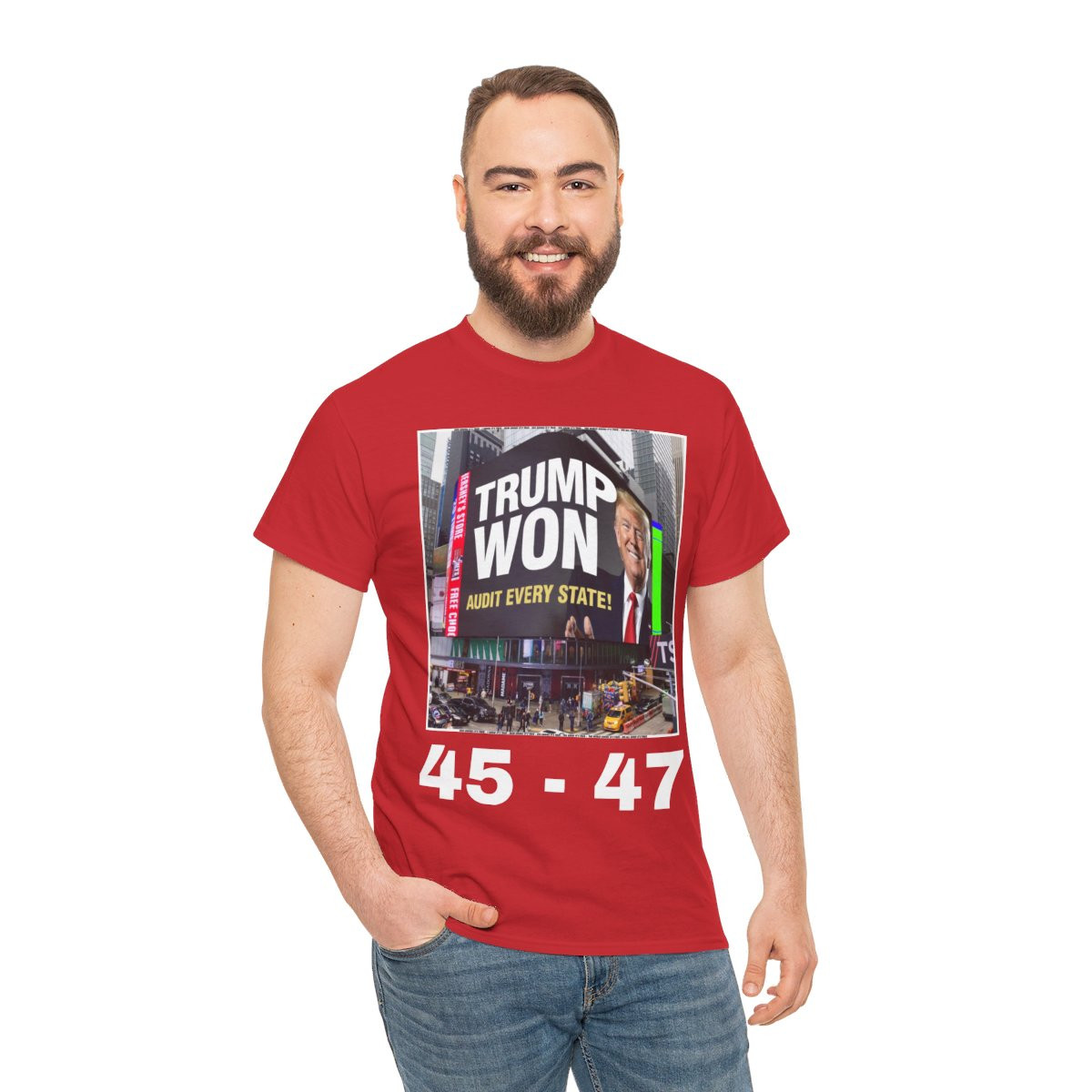 Trump Won Audit every state Short Sleeve Tee
