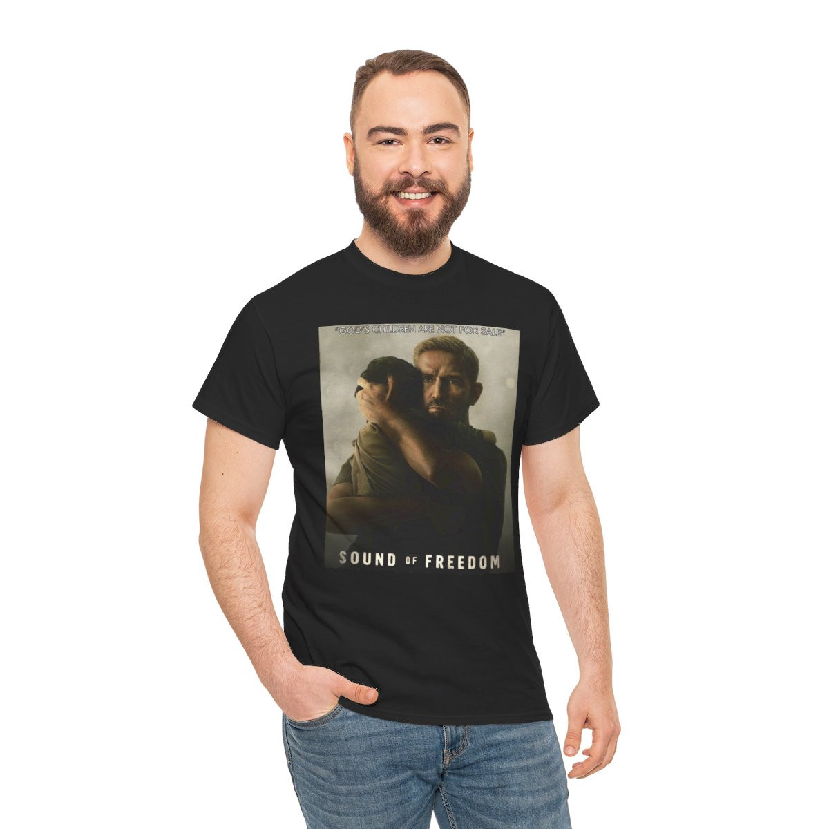 Sound Of Freedom God's Children Are Not For Sale unisex Short Sleeve Tee