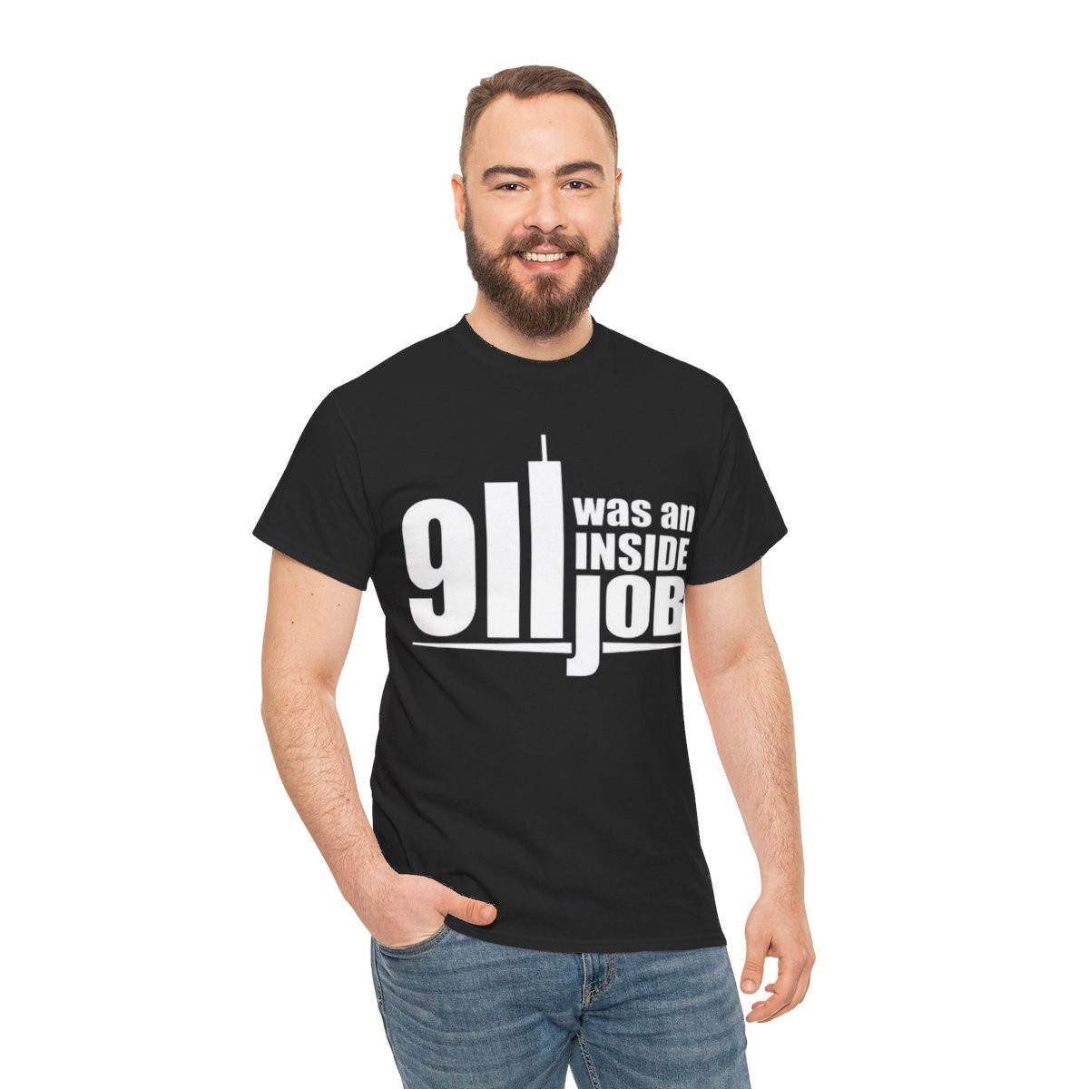911 Was An Inside Job A Men's Short Sleeve Tee