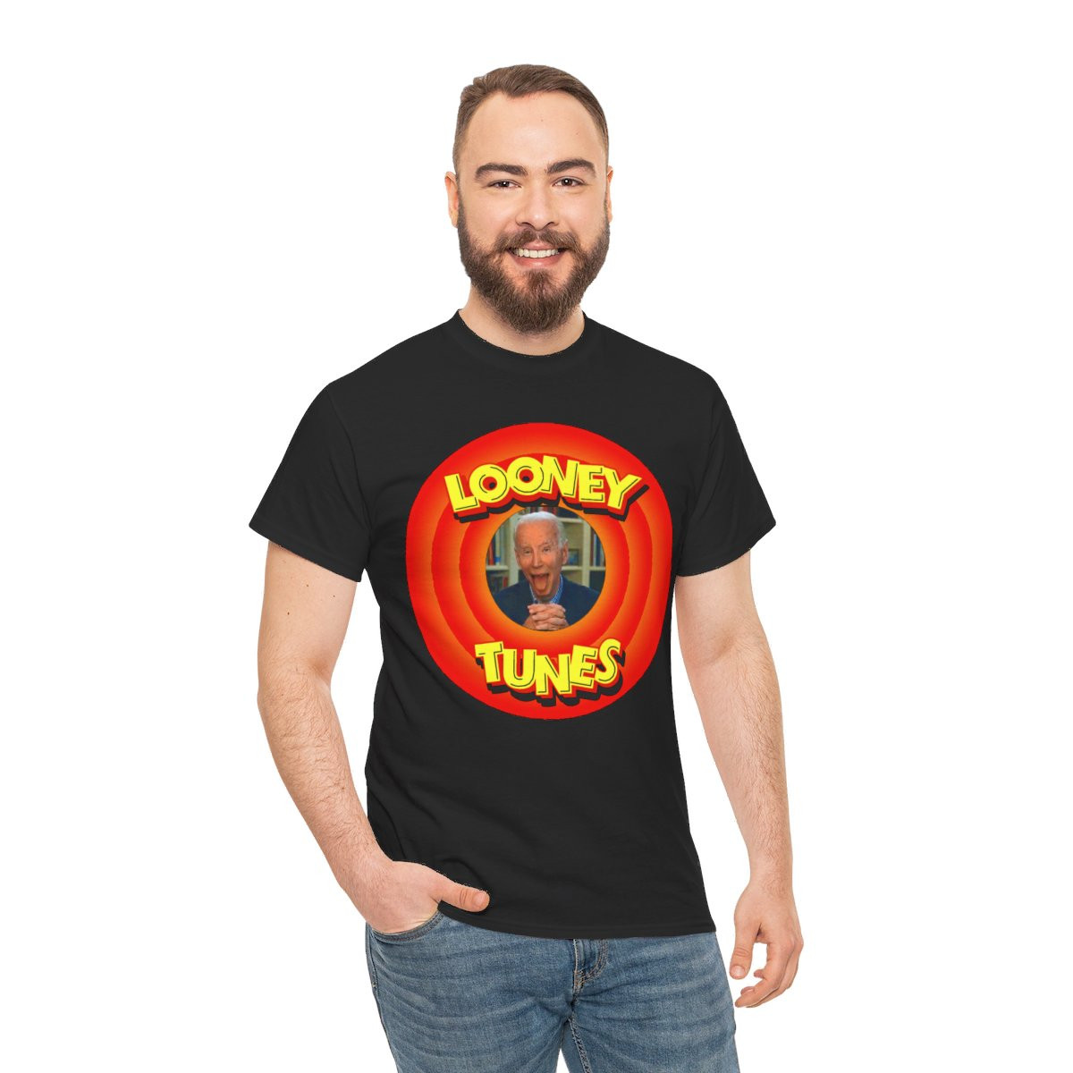 Biden Looney Tunes Men's Short Sleeve Tee